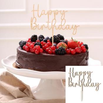 Kuchendeko, Cake Topper, Happy Birthday